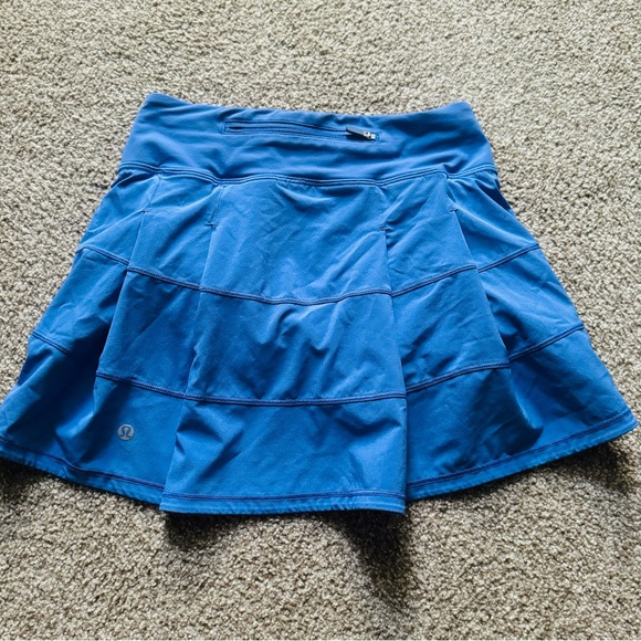 🍋 Lululemon Pace Rival Mid-Rise Skort- Blue Chill - Picture 7 of 10